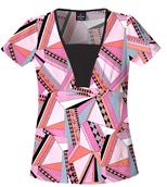 Prism Break Shaped v-neck top